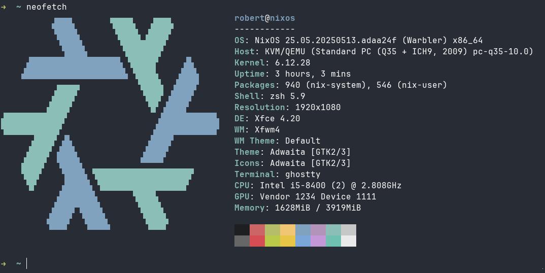 NixOS neofetch